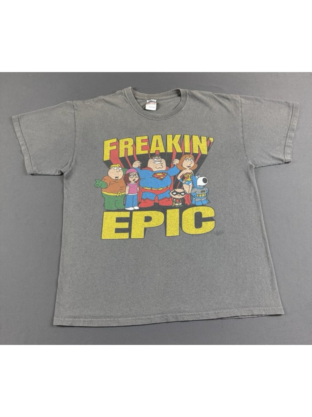 Rare Vintage Y2K Family Guy Freakin Epic Cartoon Movie TV Show Funny Large Promo